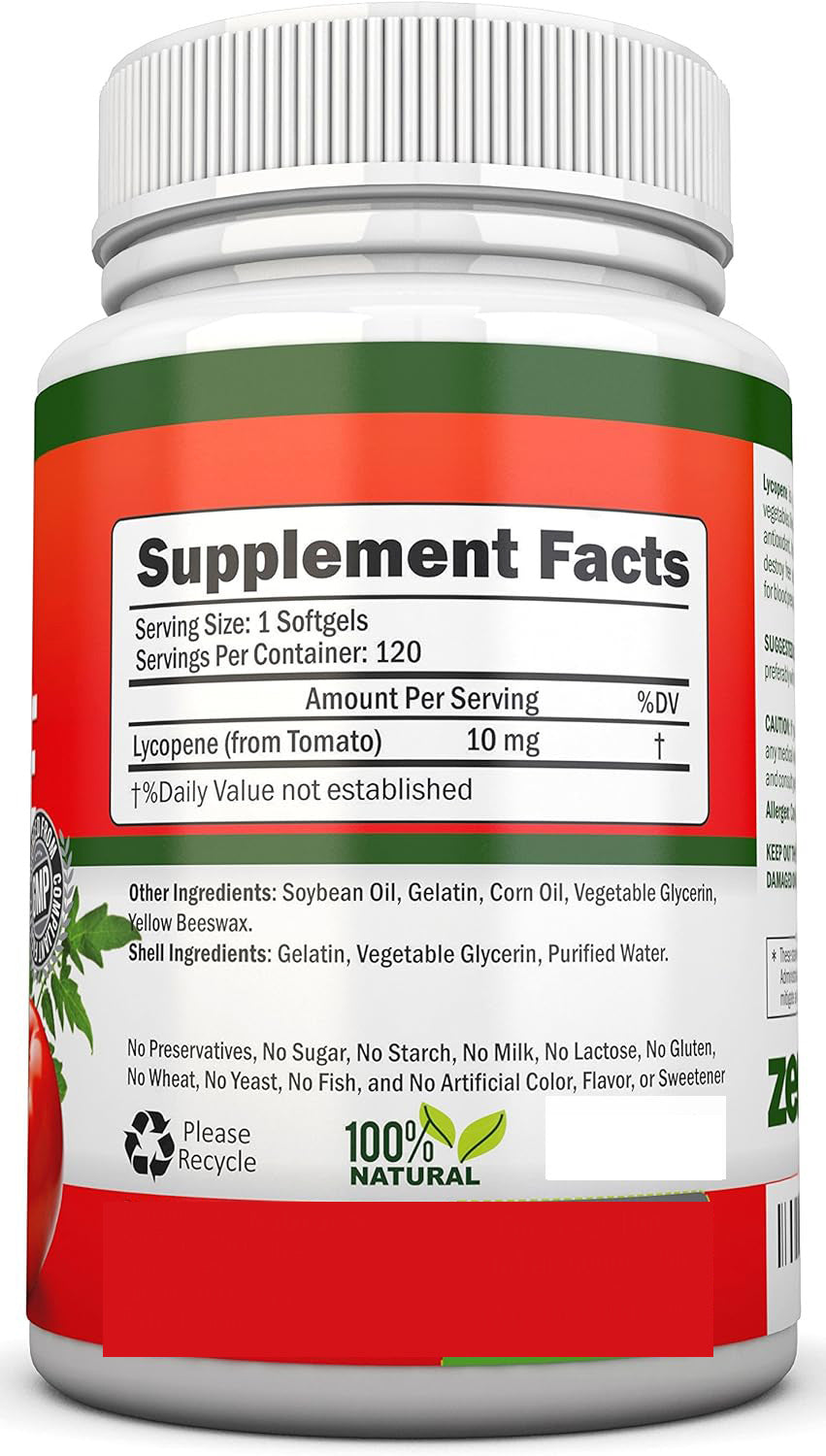 Lycopene Softgel - 120 Tablets
