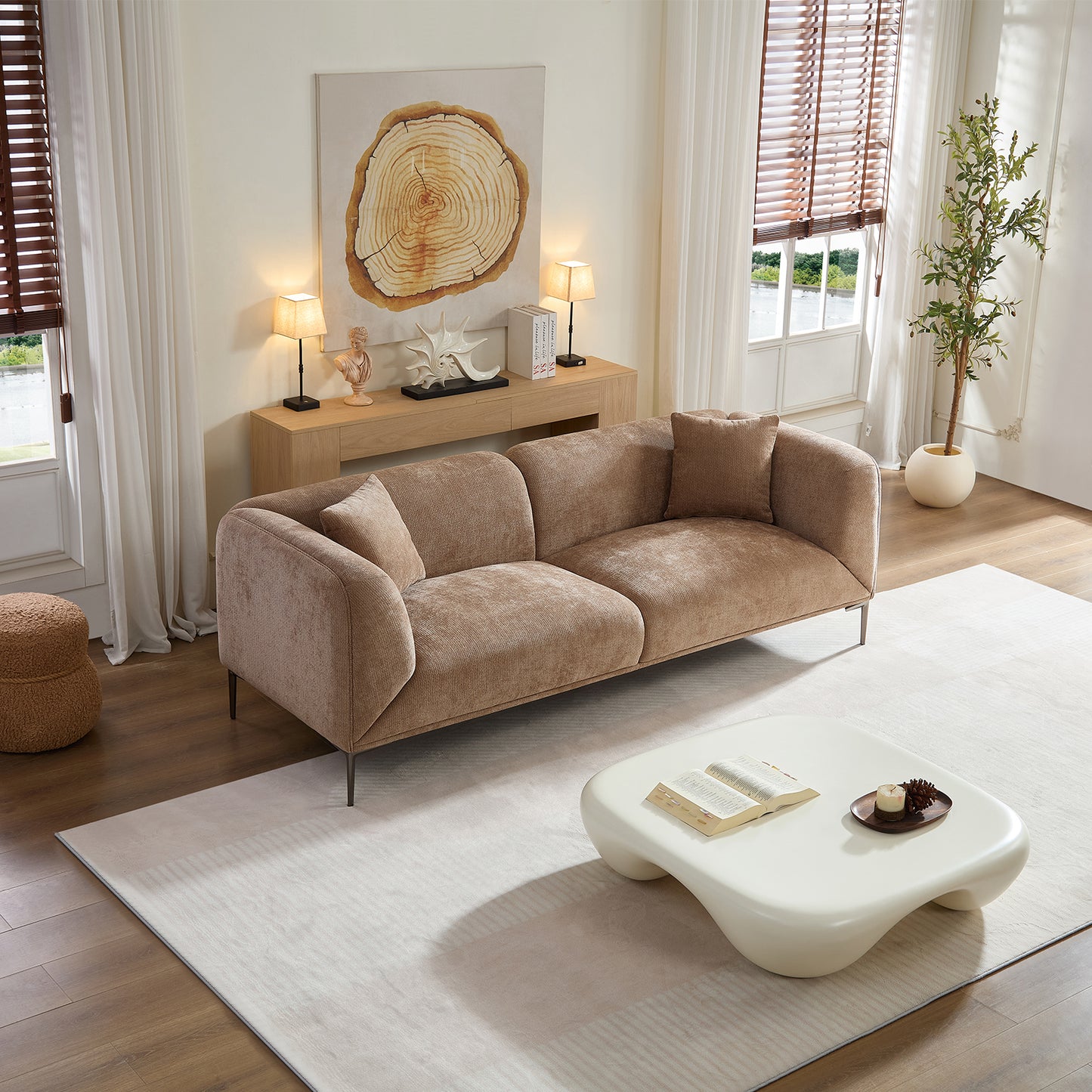 Modern Sofa For Living Room Family Movie Nights & Reading Hours