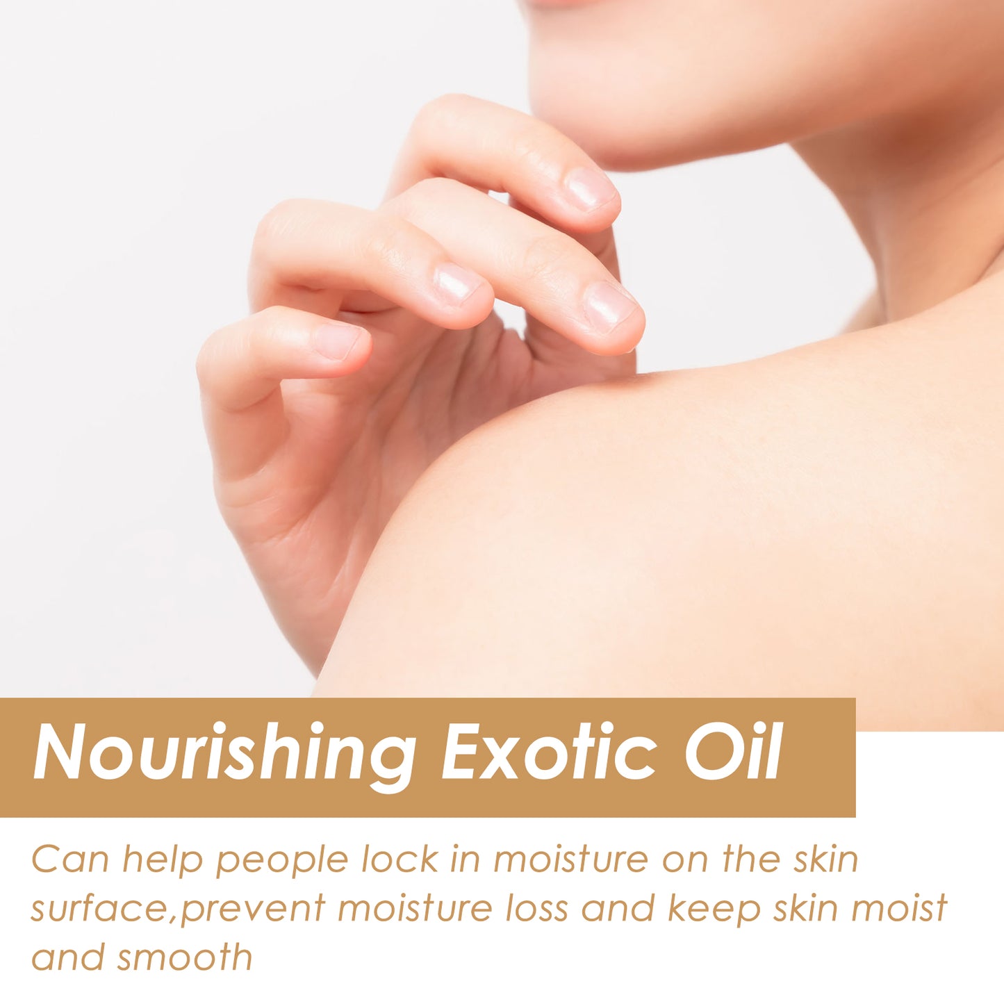 Exotic Nourishing Body Oil - 100ml Fractionated Coconut Oil Moisturizer