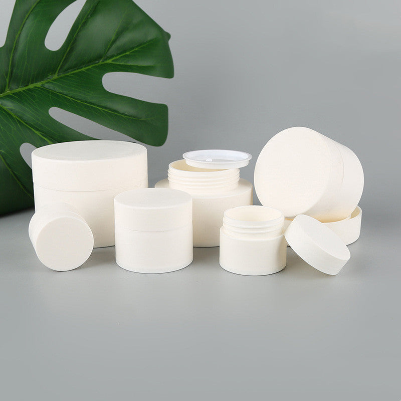 Reusable Face Cream Bottle with Storage Box - White, 10g/30g/50g Variants