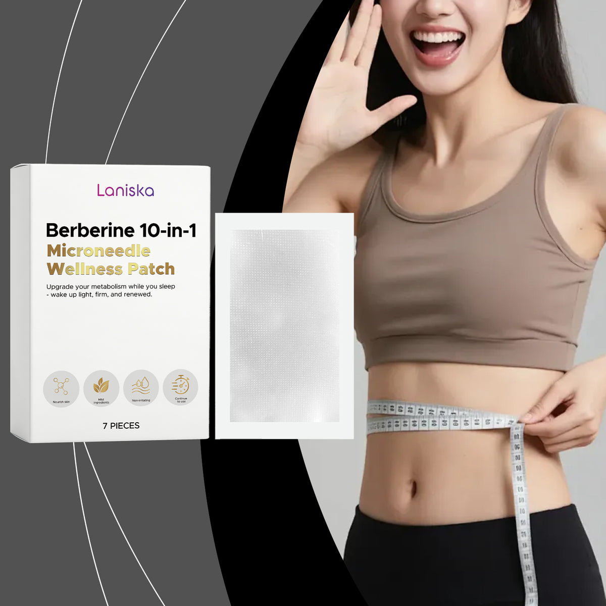 Slimming Care Micro Needle Patch - 7 Pieces