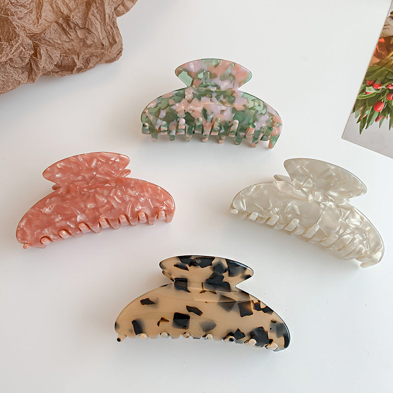 High-End Leopard Print Hair Clip for Stylish Hair Accessories