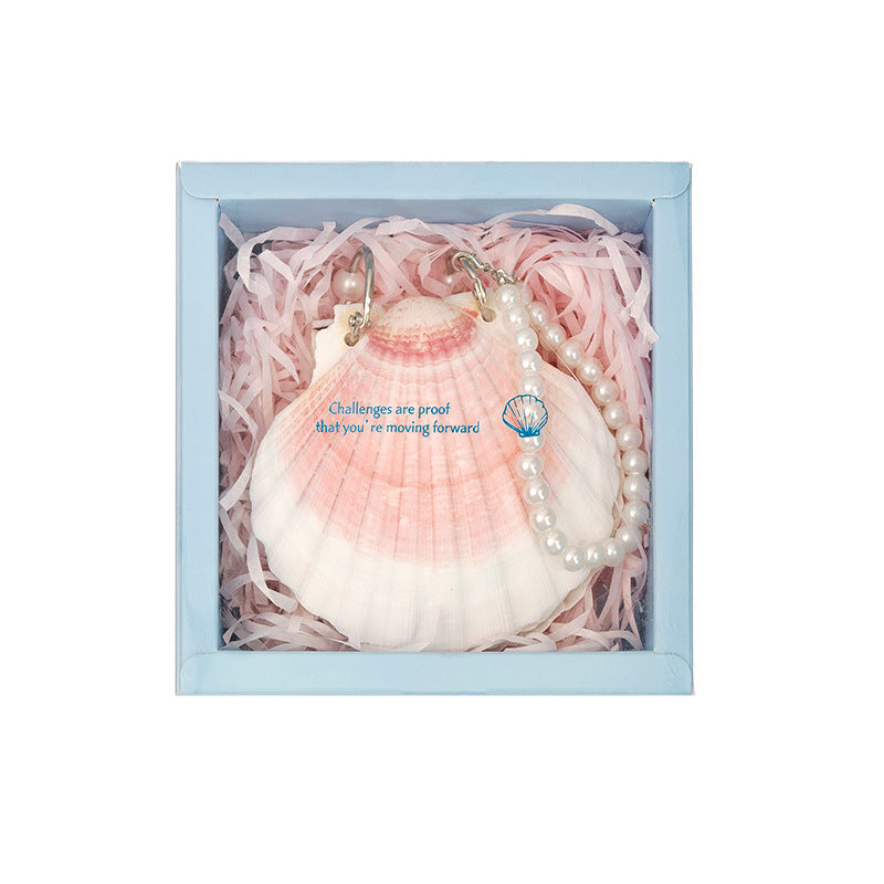 Colorful Natural Shell Journal - Ocean Style Compact Stationery