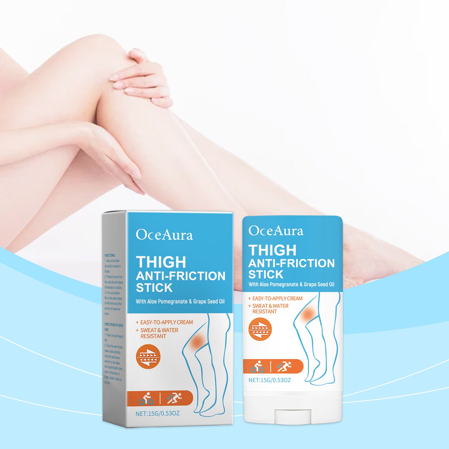 Moisturizing Anti-Friction Balm Stick - Aloe Vera Skin Protection