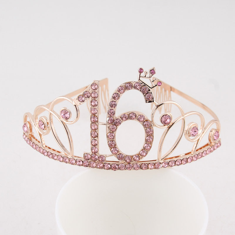 Diamond Crown Hair Clip - Multiple Colors