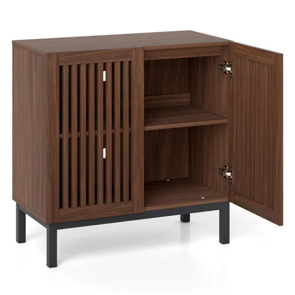 32" Farmhouse Buffet Sideboard Cabinet with 2 Doors