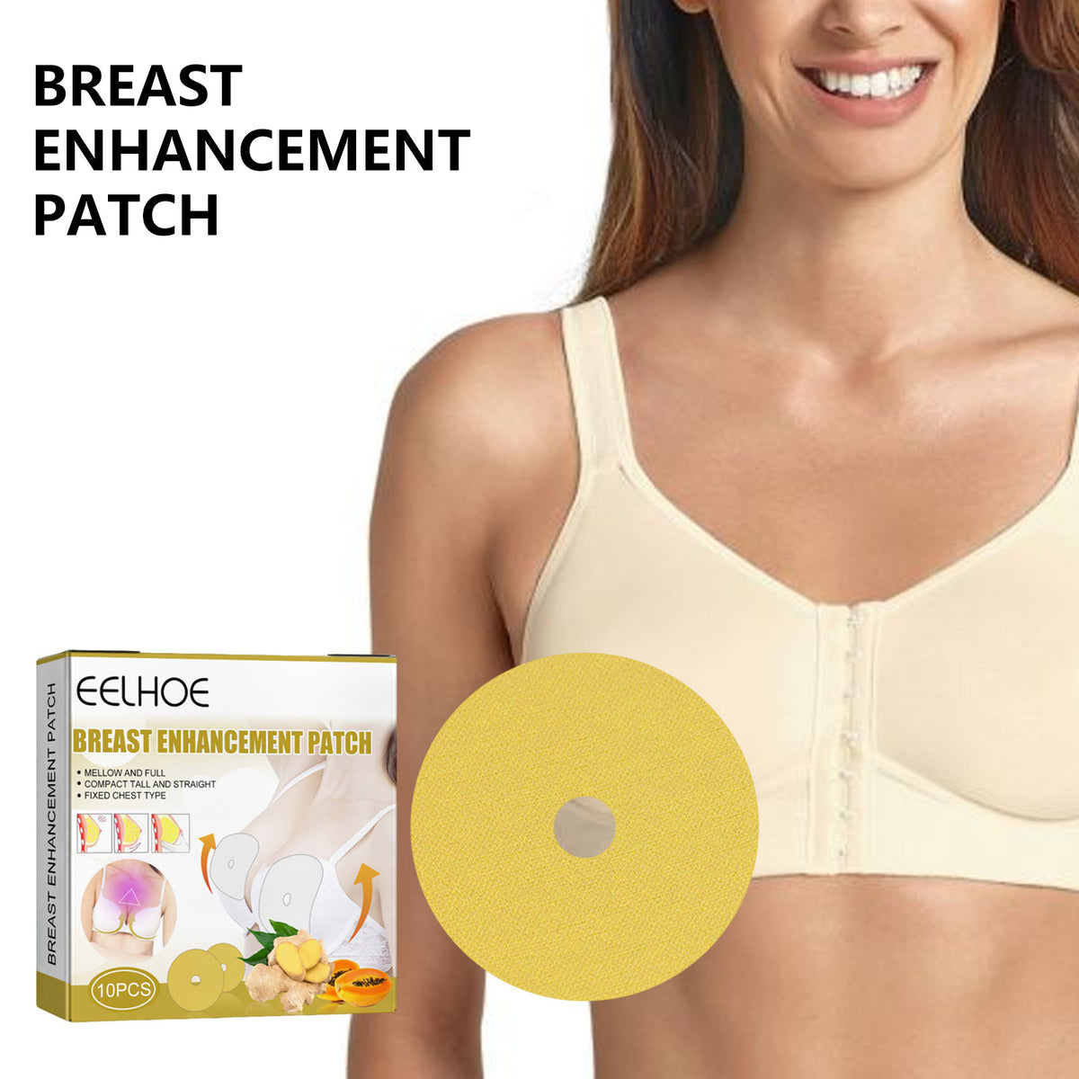Chest Nursing Adhesive Bandage Ginger Charm Firming