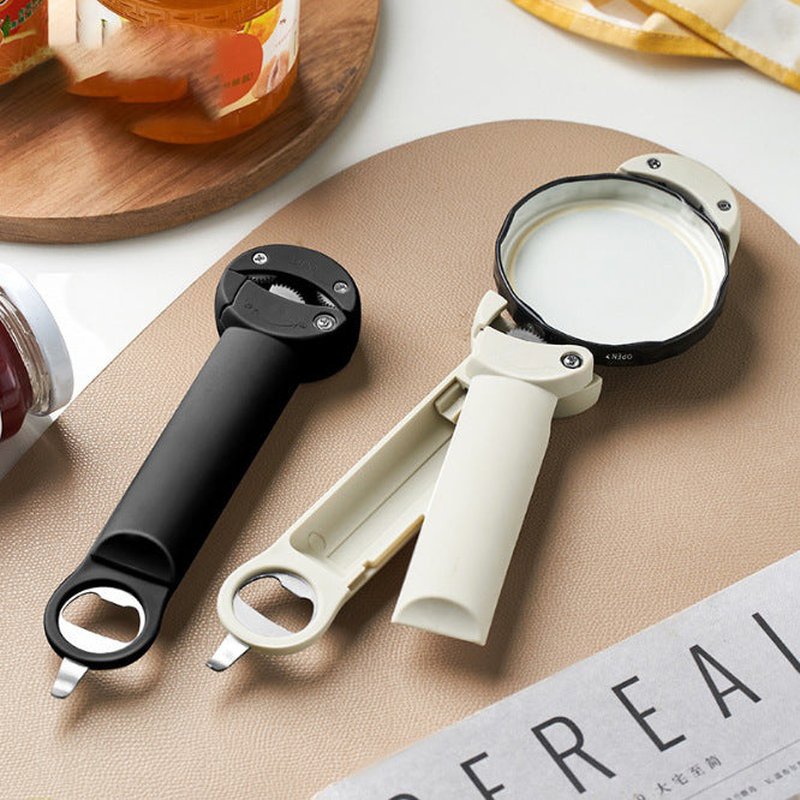 Magnetic Expandable Bottle Opener 3-in-1 Multi-Tool for Kitchen & Bar
