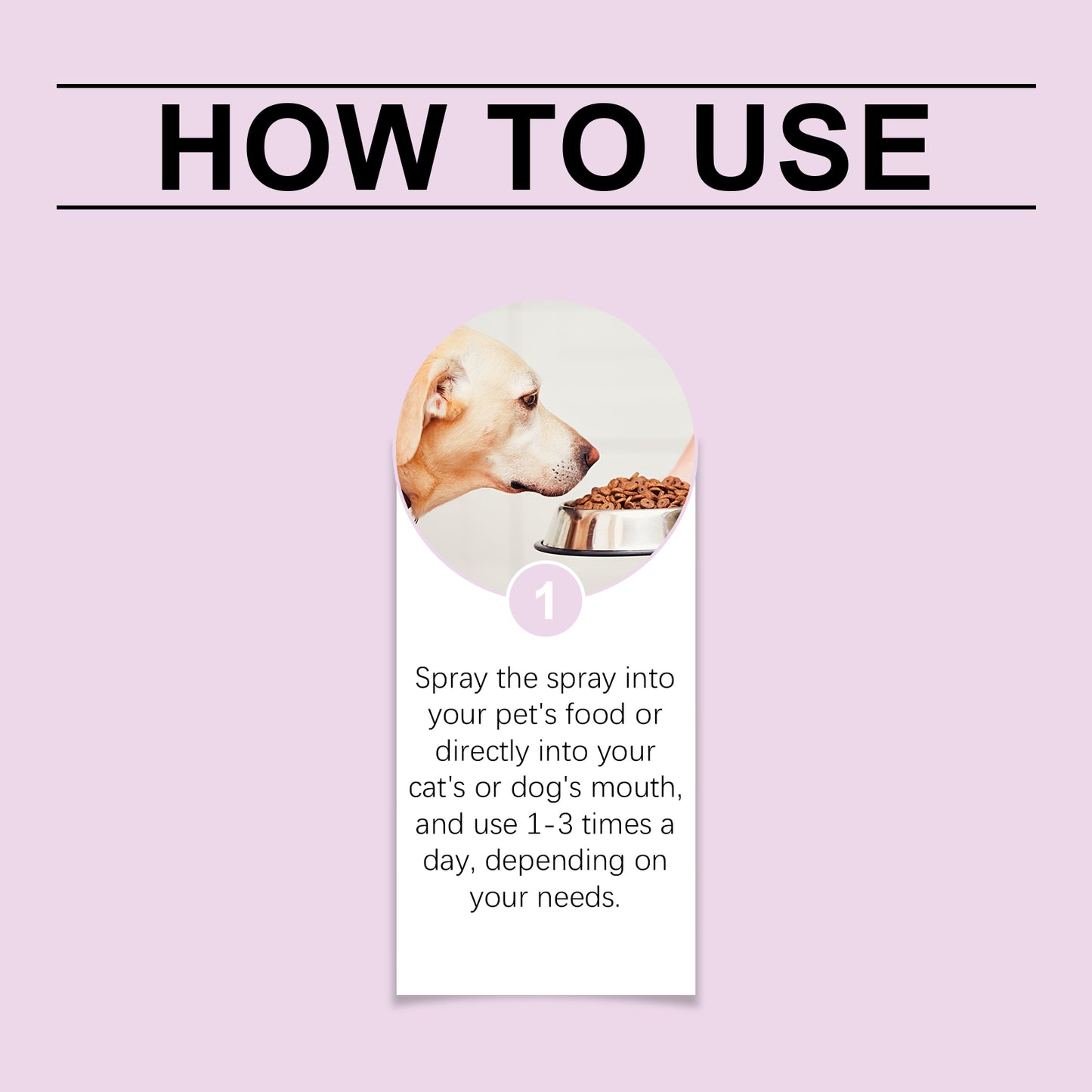 Pet Oral Care Spray for Dogs & Cats - No Brushing Needed, Fresh Breath & Whitening 100ml