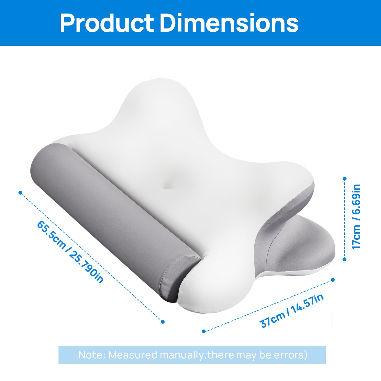 Cooling Ergonomic Memory Foam Neck Pillow - Multiple Variants