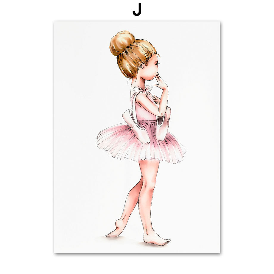 Children's Room Art Canvas Posters - Kids Bedroom Wall Decor