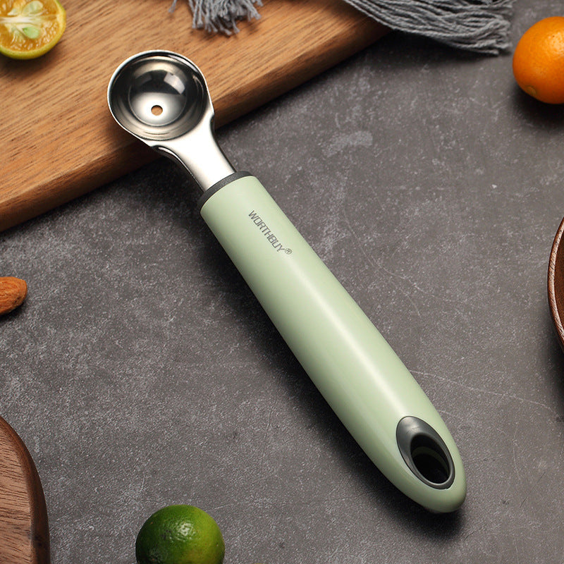 Stainless Steel Fruit Ball Digging Spoon - Kitchen & Garden Tool