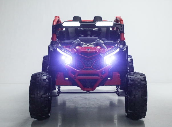 24V 400W Kids Ride On Car with Remote Control & Bluetooth - Red