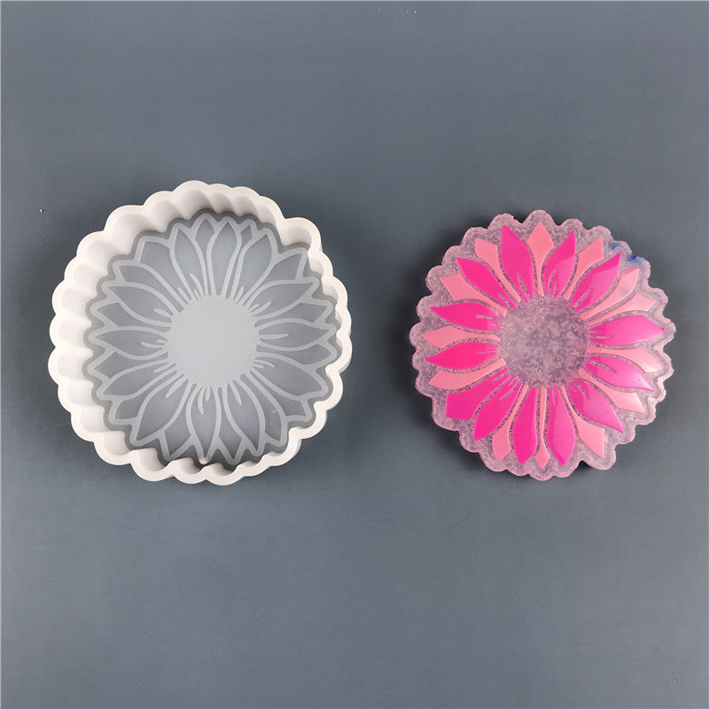 Star Aromatherapy Plaster Candle Silicone Mold - Irregular Shape, White