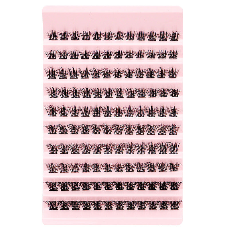 False Eyelashes Kit with Thick Curl Long Length & Glue Tweezers - Multiple Variants