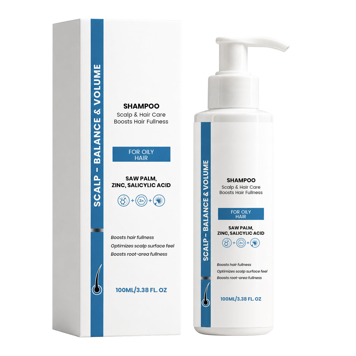 Fullness Hair Growth Shampoo 100ml for Thicker Hair & Scalp Health