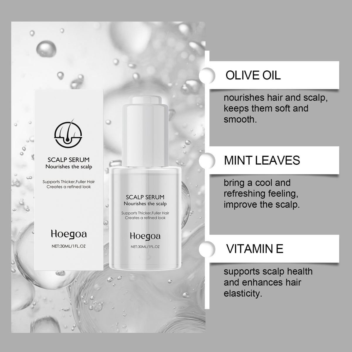 Gentle Moisturizing Scalp Care Smooth Hair Gloss Conditioner
