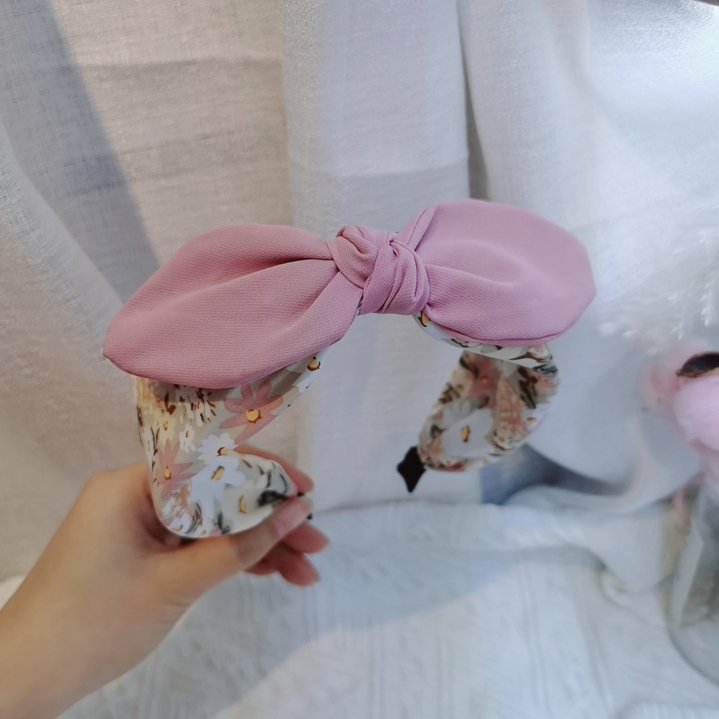 Women's Summer Floral Wide-Brim Headband - Cute Hair Accessory