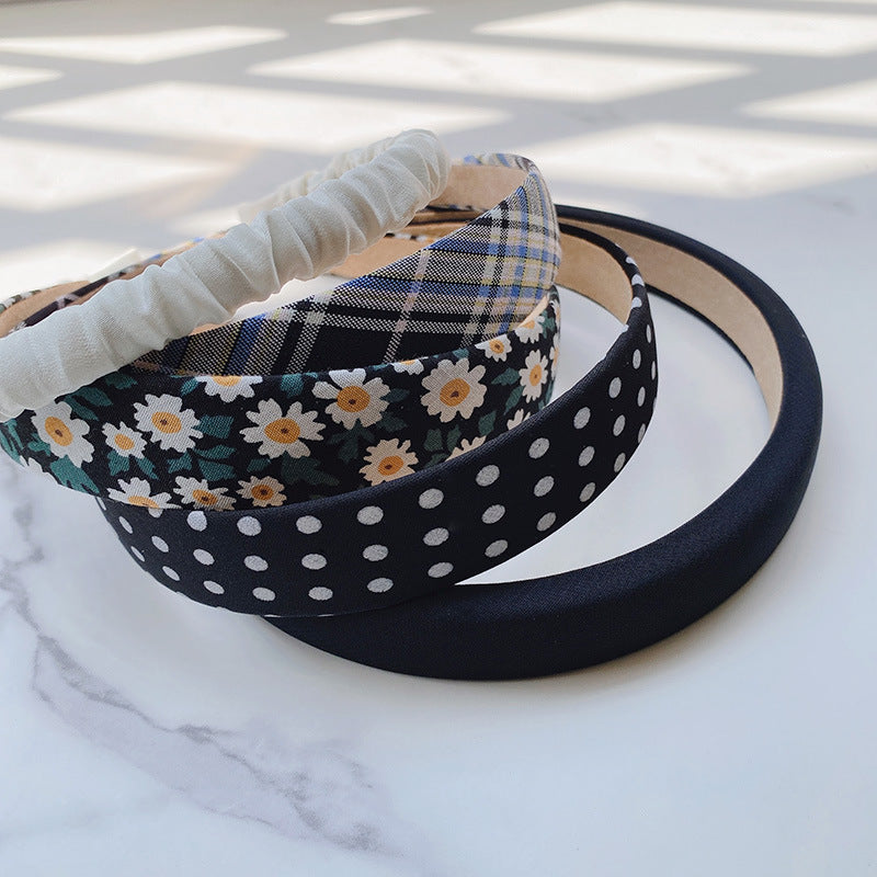 Floral Hair Clips Set - 5 or 6 Piece