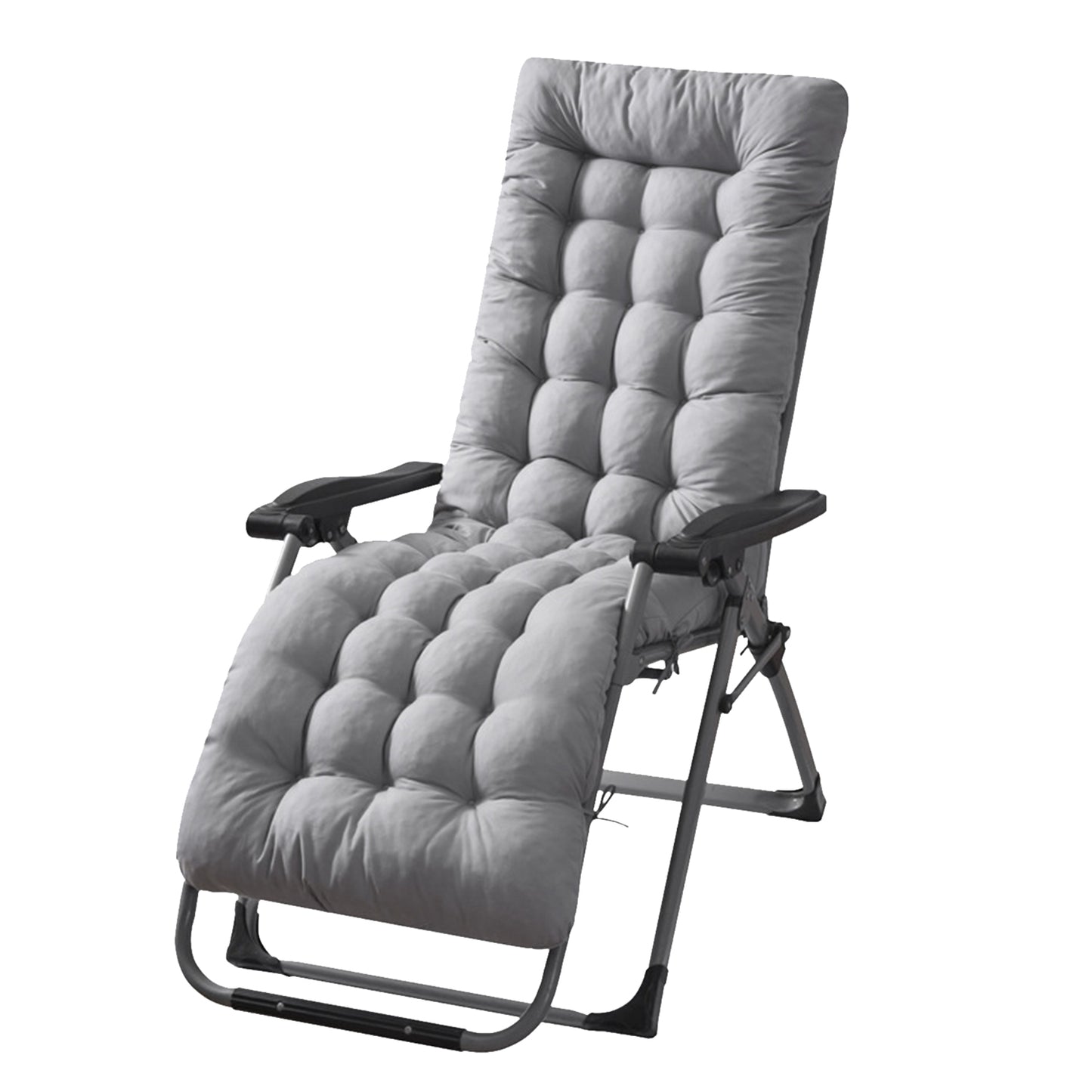 Comfortable Lounger Cushion for Deck Chairs - 67x22in & 71x22in Options