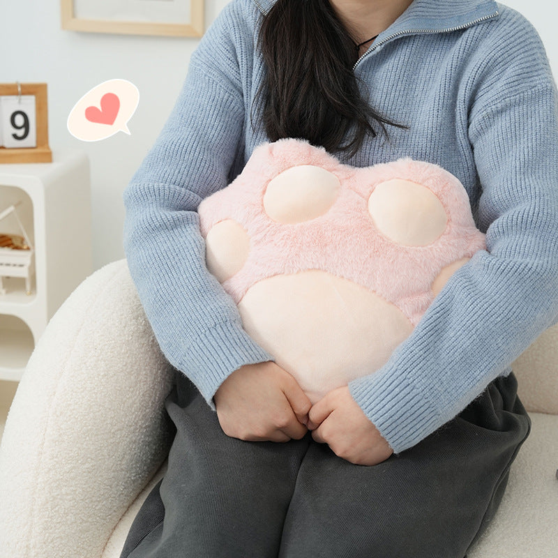 Comfortable Living Room Sofa Waist Cushion Plush Pillow for Relaxation