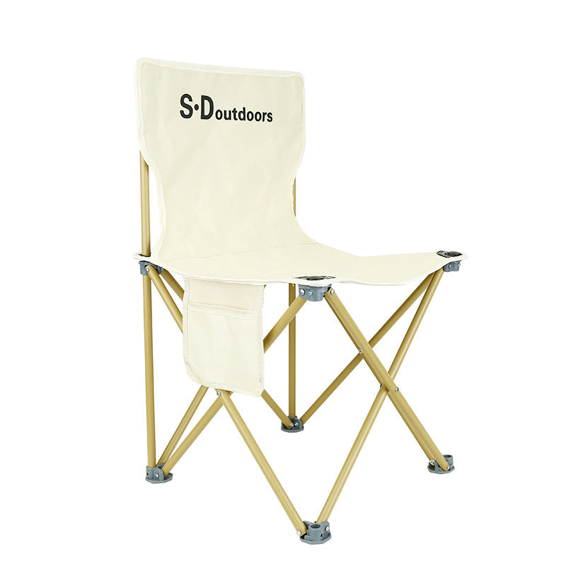 Portable Folding Chair for Outdoor Camping Garden Home Use - Multiple Styles