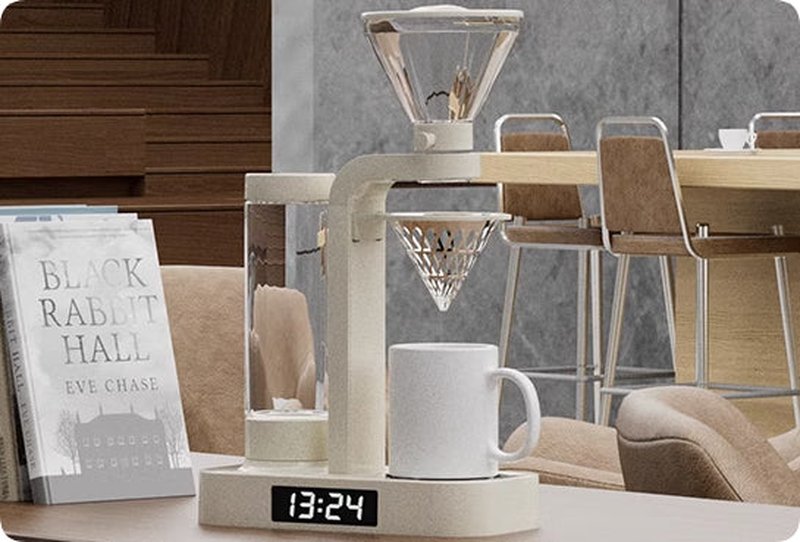 Drip Coffee Maker 600W Mini Espresso Machine CM-602 for Home Kitchen
