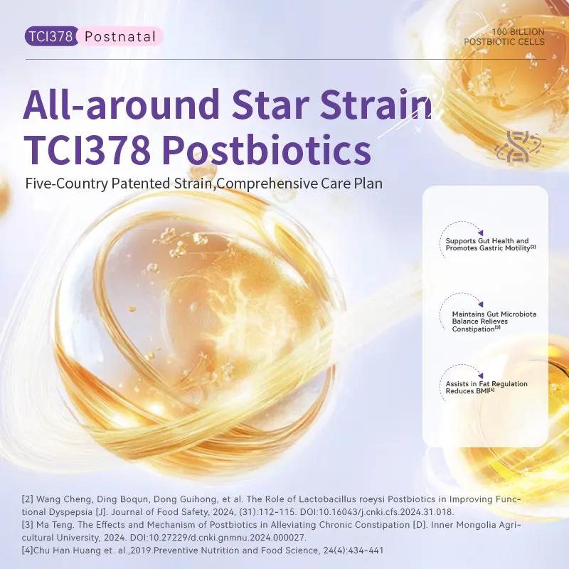 4th Generation Postbiotics Gut Starglow Supplement - 100 Billion CFU
