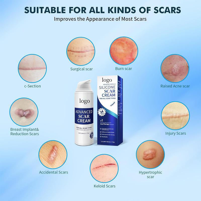 Fading Wrinkle Skin Care Moisturizer with Scar Removal Gel - 50ml
