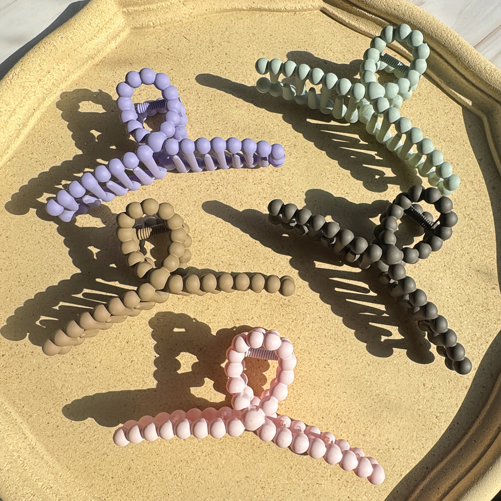 Lady Updo Shark Clip Hair Accessories - Colorful Plastic Hair Clips for Women