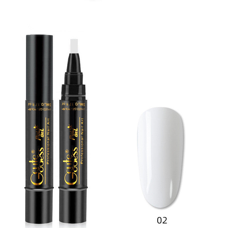 3-in-1 Magnetic Nail Art Pen - Quick-Dry Gel for French & Water Ripple Effects