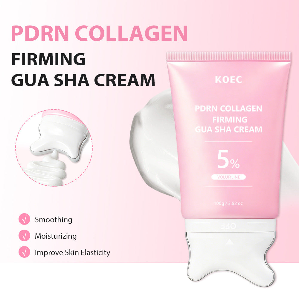 Collagen Salmon Gua Sha Face and Neck Cream - Skin Care Tool