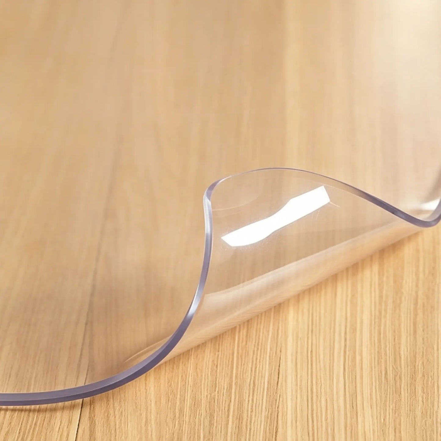 Waterproof Table Protector - Heavy Duty PVC Cover for Dining Tables