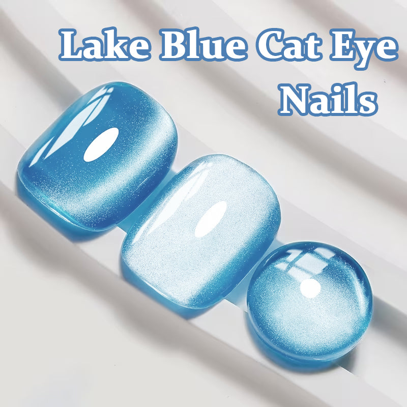 Aurora Cat Eye UV Nail Gel Polish - 12ml Magnetic Shimmer Manicure - Huancai 02