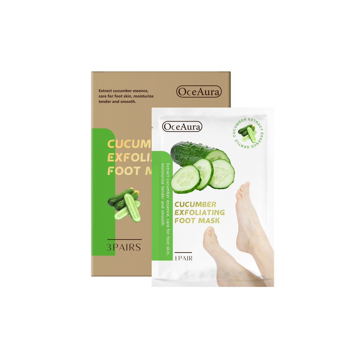 Cucumber Exfoliating Foot Membrane