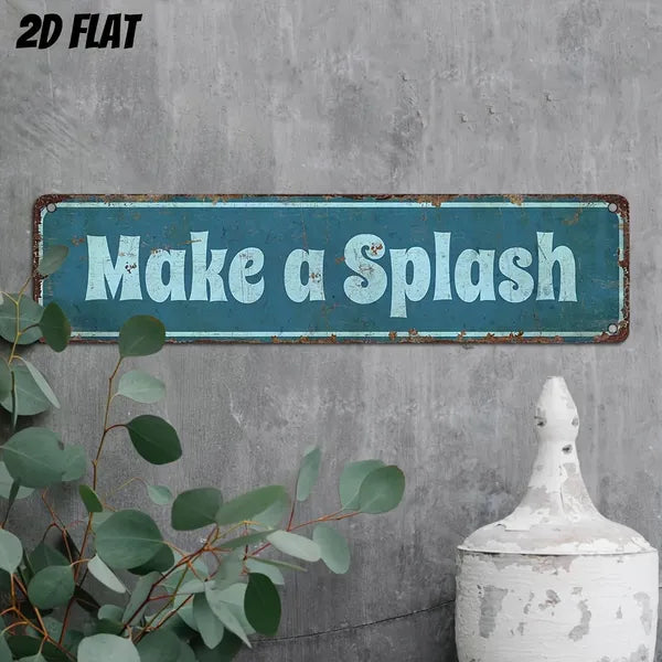 Aluminum Decorative Wall Sign - New Year & Valentine's Gift
