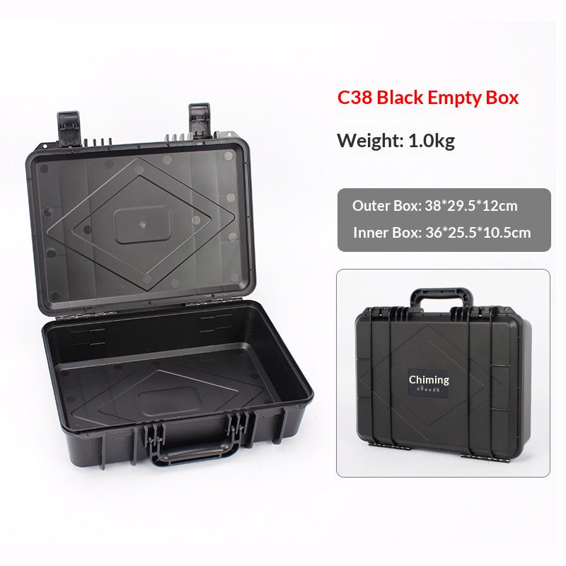 Portable Plastic Toolbox for Home Storage and Organization