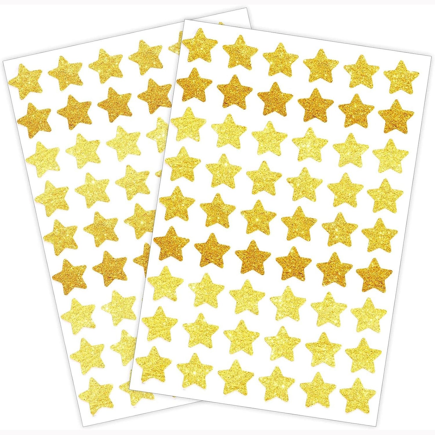Star Sticker Reward Chart Set - Sheet-Packed Adhesive Labels for Kids and Home Organization