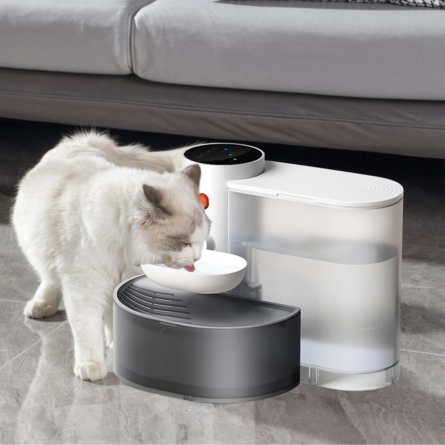 Automatic Pet Water Fountain 3L Rechargeable Cat & Small Dog Dispenser