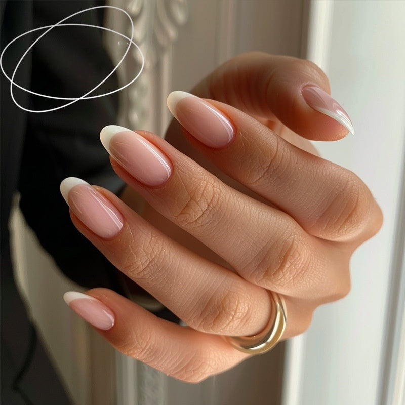 Short Square Nail Tips - Wearable Artificial Nails for Nail Art, Starry Sky Pattern