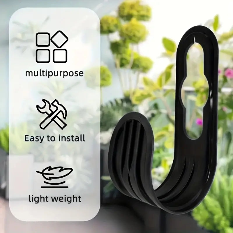 Garden Hose Hook Bracket Wall Mount Water Hose Holder Storage Organizer