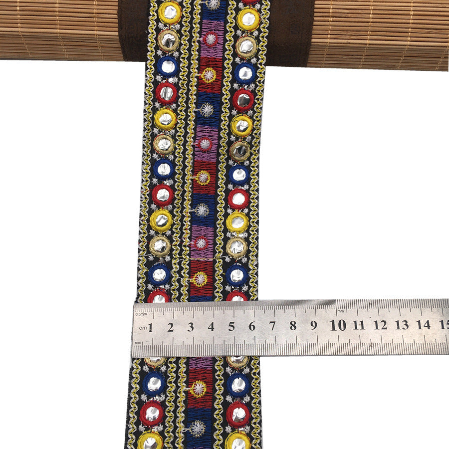 Embroidery Lace Ribbon for Clothing DIY Crafts Ethnic Style Accessories