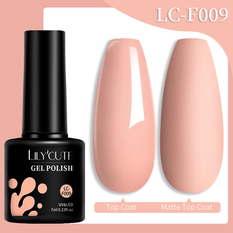 Colored Glitter Nail Glue Set for Nail Art - Waterproof & Non-Flushing