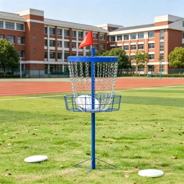 Disc Golf Basket Target - Portable Steel Frame with Chains