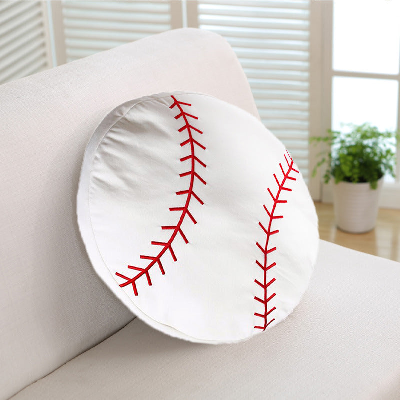 Football Cushion Pillow for Leaning - Plush Winter Home Decor