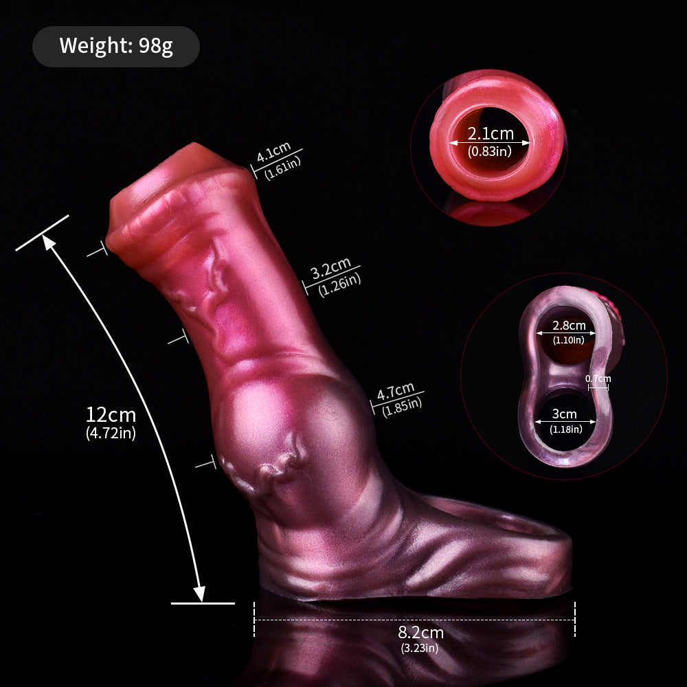 Extended Sperm Lock Ring Set for Men - Multiple Sizes & Variants