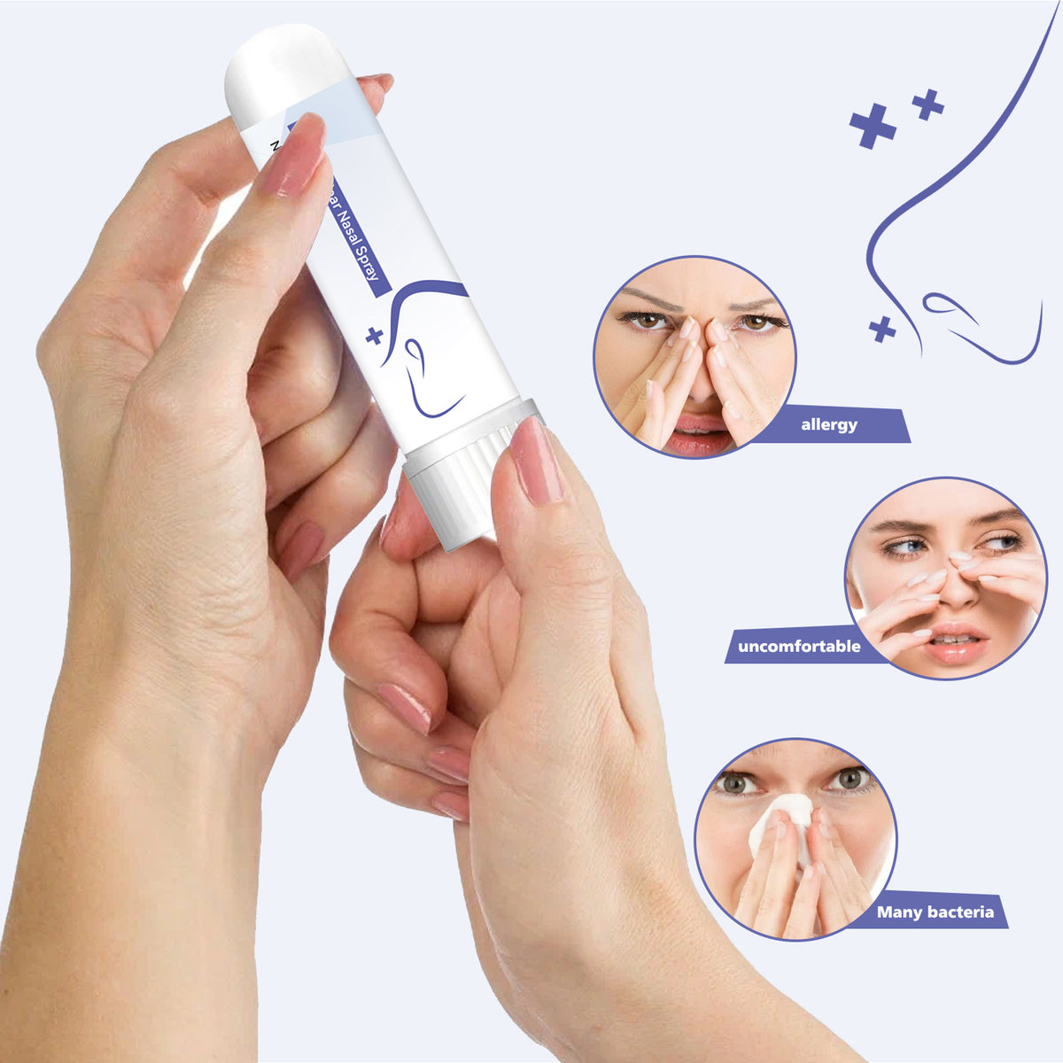 Family Nose Drain Plunger Care