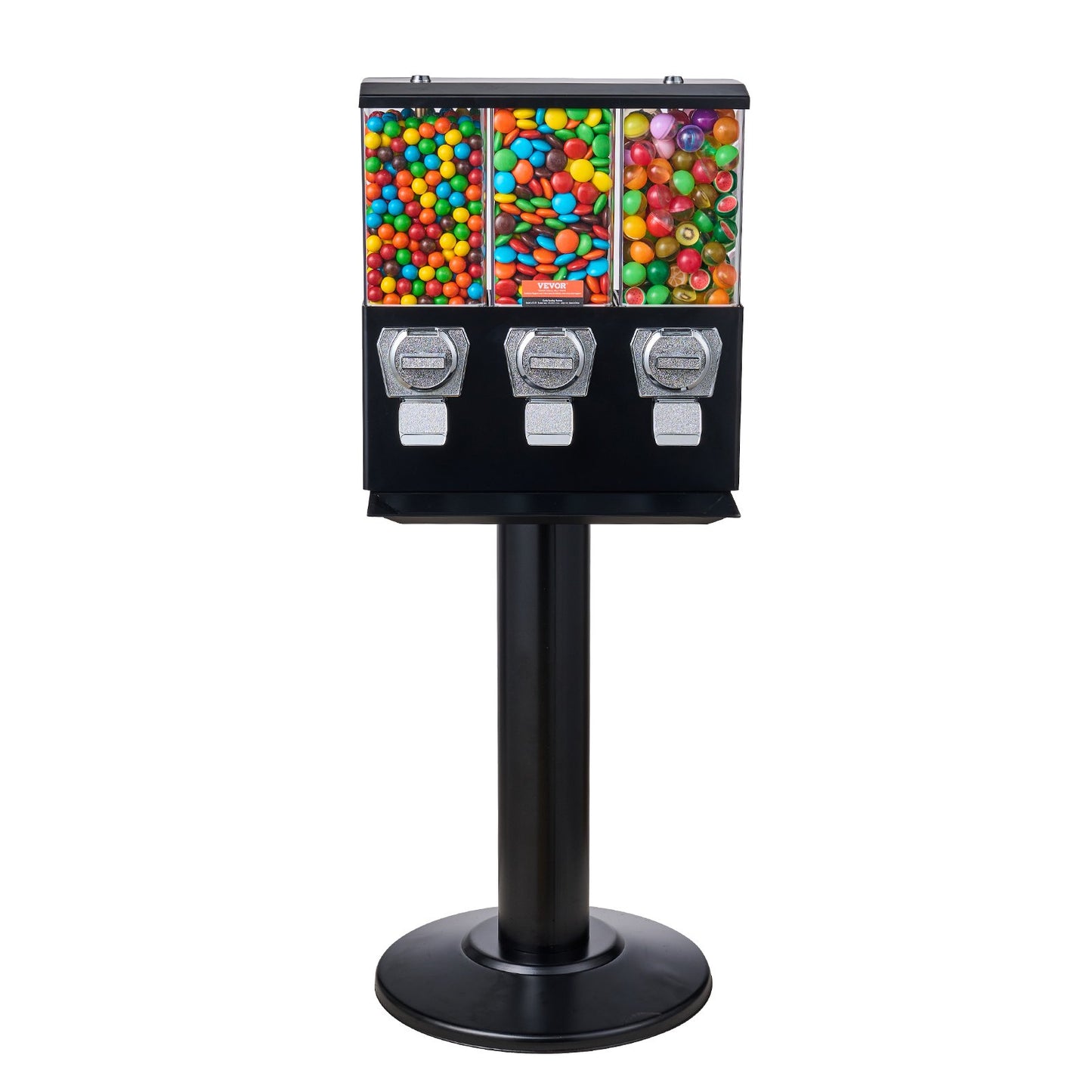 Gumball Machine with Stand - Vintage Coin Operated Candy Dispenser