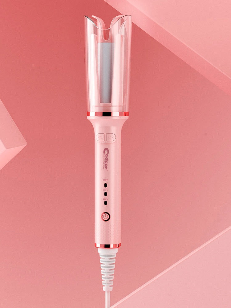 Fully Automatic Spiral Hair Curler - Electric Rotating Curling Iron