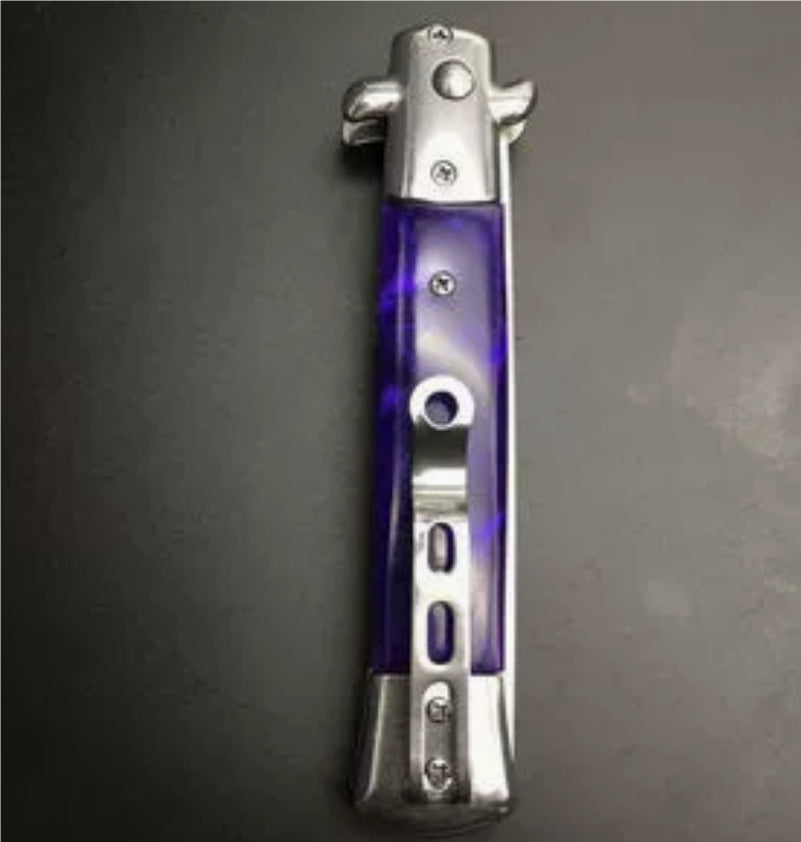 Portable Folding Outdoor Knife - Stainless Steel Blade with Multiple Handle Styles